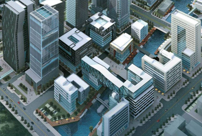 寧波南部商務(wù)區(qū)核心地塊Ⅰ、Ⅲ標(biāo)幕墻工程