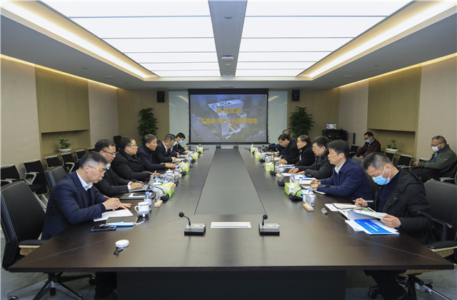 浙江省委常委、政法委書記王昌榮一行蒞臨中天總部